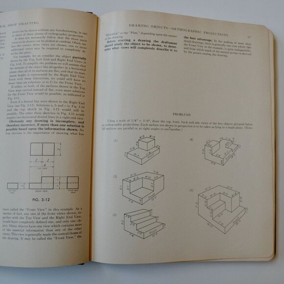 Structural Shop Drafting Volume 1 AISC 1st Edition 1st Printing 1950 - Picture 9 of 9